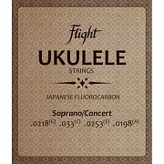 FLIGHT FUSSC-100 - cтруны для кулеле сопрано/концерт