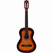 TERRIS TC-3801A SB - уменьшенная классическая гитара, 7/8