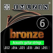 EMUZIN .051 - Струна одиночная для акустической гитары, №6