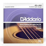 D'ADDARIO EJ26 - струны для акустической гитары, 11-52