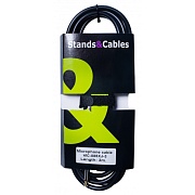 STANDS & CABLES MC-085XJ-3 - микрофонный кабель, 3м.