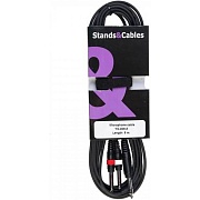 STANDS & CABLES YC-009-5 - распаянный соединительный кабель, 5м.