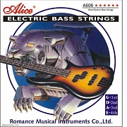 ALICE A606-L - струны для 4-х струнной бас-гитары, 40-95