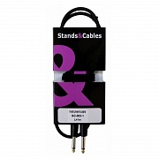 STANDS & CABLES GC-003-1 - инструментальный кабель, 1м.