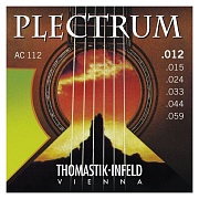 THOMASTIK AC112 PLECTRUM - струны для акустической гитары, 12-59