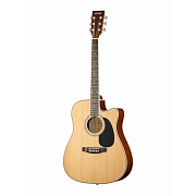 HOMAGE LF-4121C-N - акустическая гитара типа ДРЕДНОУТ с вырезом