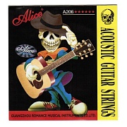 ALICE A206-SL - струны для акустической гитары, 11-52