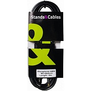 STANDS & CABLES MC-084XJ-3 - микрофонный кабель, 3м.