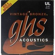 GHS VN-UL - струны для акустической гитары, 10-46