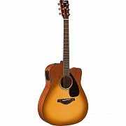 YAMAHA FGX800C SB - электроакустическая гитара типа ДРЕДНОУТ с вырезом