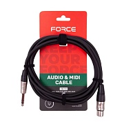 FORCE FMC-15/3 - микрофонный кабель, 3м.