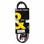 STANDS & CABLES DUL-002-1.8 - распаянный соединительный кабель, 1,8м