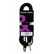 STANDS & CABLES MC-001XJ-5 - микрофонный кабель, 5м.
