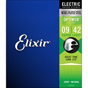 ELIXIR 19002 - струны для электрогитары, 9-42