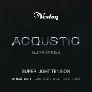 VESTON A1152S - струны для акустической гитары, 11-52