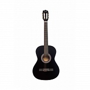 TERRIS TC-3801A BK - уменьшенная классическая гитара, 7/8