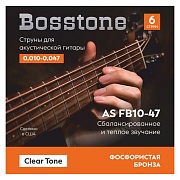 BOSSTONE AS FB10-47 - струны для акустической гитары, 10-47